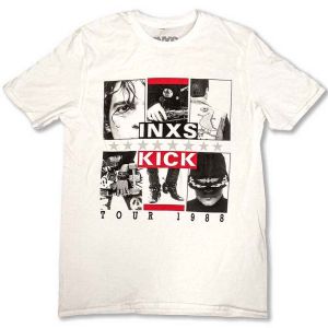 INXS: KICK Tour - White T-Shirt