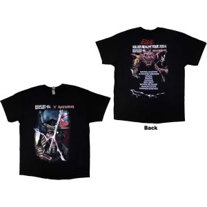 Iron Maiden: Dead By Daylight Killer Realm (Back Print) - Black T-Shirt