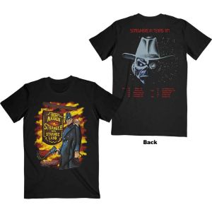 Iron Maiden: Stranger In A Strange Land (Back Print) - Black T-Shirt