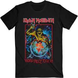 Iron Maiden: World Piece Tour '84 V.1. - Black T-Shirt