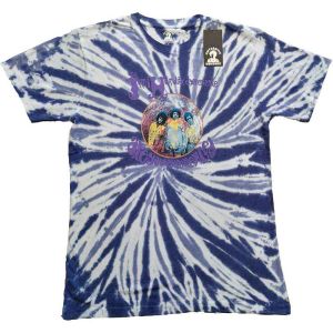 Jimi Hendrix: Are You Experienced (Dip Dye, Dye Wash) - Purple T-Shirt