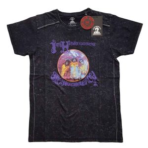 Jimi Hendrix: Experienced (Snow Wash, Dye Wash) - Black T-Shirt