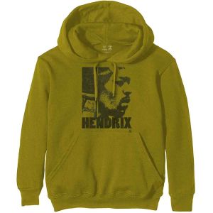 Jimi Hendrix: Let Me Live - Green Pullover Hoodie