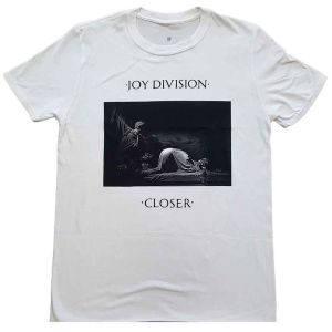 Joy Division: Classic Closer - White T-Shirt