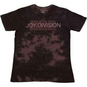 Joy Division: Mini Repeater Pulse (Dip Dye, Dye Wash) - Purple T-Shirt