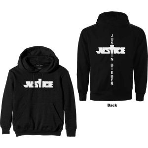 Justin Bieber: Justice (Back Print) - Black Pullover Hoodie