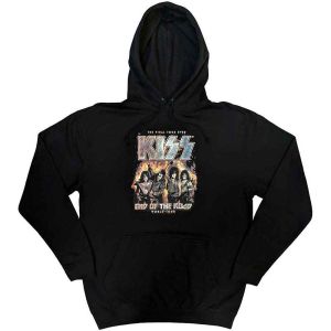 KISS: End Of The Road Final Tour - Black Pullover Hoodie