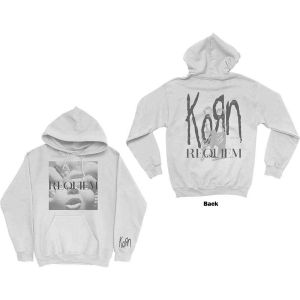 Korn: Requiem (Back Print) - White Pullover Hoodie