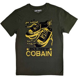 Kurt Cobain: Converse - Green T-Shirt