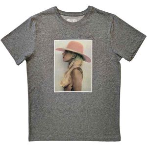 Lady Gaga: Pink Hat - Grey T-Shirt