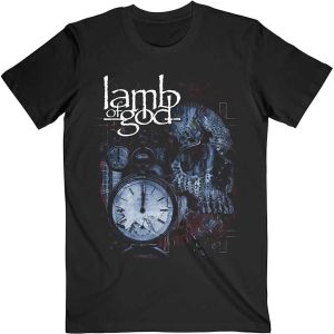 Lamb Of God: Circuitry Skull Recolour - Black T-Shirt