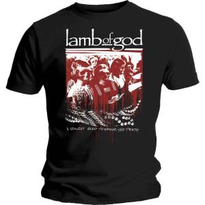 Lamb Of God: Enough is Enough - Black T-Shirt