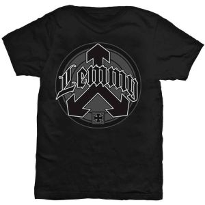 Lemmy: Arrow Logo - Black T-Shirt