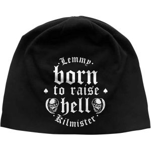 Lemmy: Born to Raise Hell (Discharge Print) - Black Beanie Hat Preorder