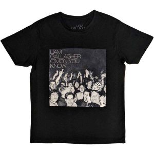 Liam Gallagher: C'mon You Know - Black T-Shirt