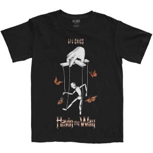 Lil Skies: Butterfly Puppet - Black T-Shirt