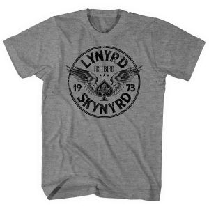 Lynyrd Skynyrd: Freebird '73 Wings - Grey T-Shirt