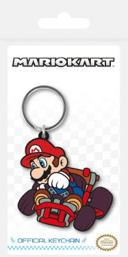 Mario Kart: Drift Rubber Keychain (6cm) Preorder