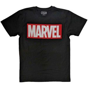 Marvel Comics: Box Logo - Black T-Shirt