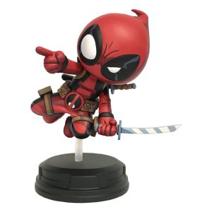 Marvel: Deadpool Animated Statue (Jumping) (18cm) Preorder