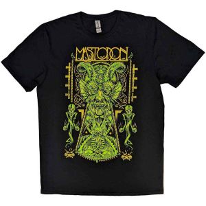 Mastodon: Devil on Black - Black T-Shirt