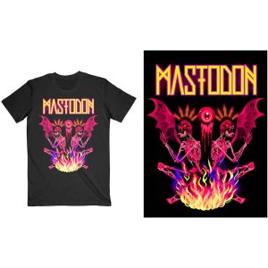 Mastodon: Double Brimstone Neon - Black T-Shirt