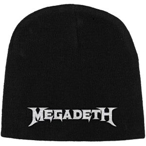 Megadeth: Logo - Black Beanie Hat Preorder