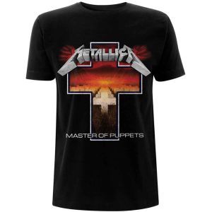 Metallica: Master of Puppets Cross - Black T-Shirt