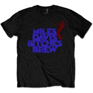 Miles Davis: Bitches Brew Vintage - Black T-Shirt