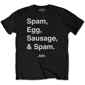 Monty Python: Spam - Black T-Shirt