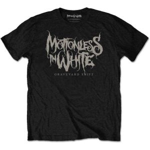 Motionless In White: Graveyard Shift - Black T-Shirt