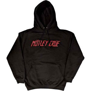 Motley Crue: Distressed Logo - Black Pullover Hoodie