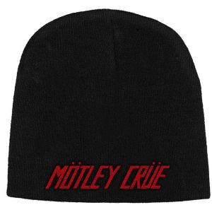 Motley Crue: Logo - Black Beanie Hat Preorder