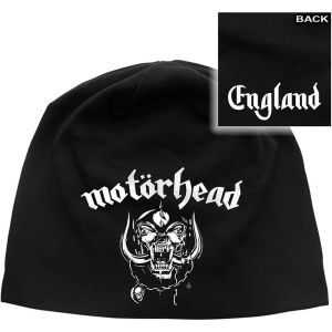 Motorhead: England (Discharge Print) - Black Beanie Hat Preorder