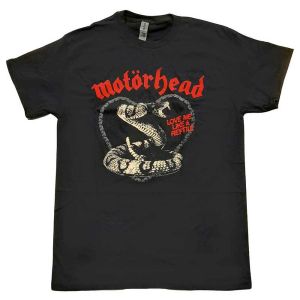 Motorhead: Love Me Like A Reptile - Black T-Shirt