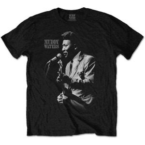 Muddy Waters: Muddy Live - Black T-Shirt