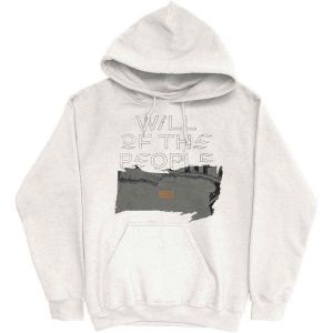 Muse: Will Of The People - White Pullover Hoodie