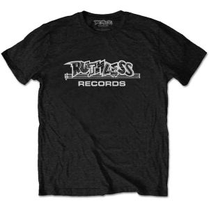 N.W.A: Ruthless Records Logo - Black T-Shirt