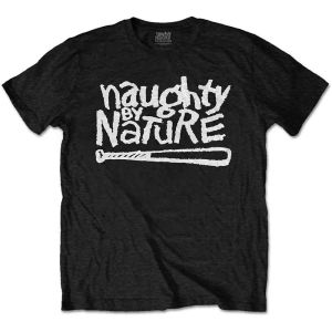 Naughty By Nature: OG Logo - Black T-Shirt