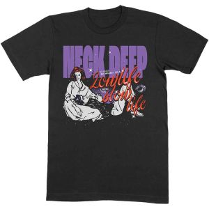 Neck Deep: Lowlife Couple - Black T-Shirt