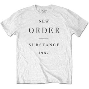 New Order: Substance - White T-Shirt