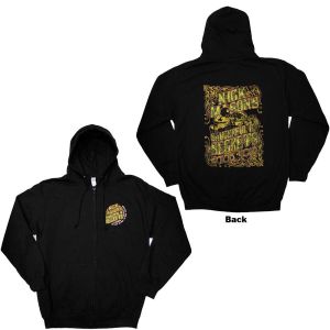 Nick Mason's Saucerful of Secrets: Echoes Tour (Back Print) - Black Zip-up Hoodie