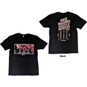 Nick Mason's Saucerful of Secrets: Hokusai Wave European Tour 2022 - Black T-Shirt