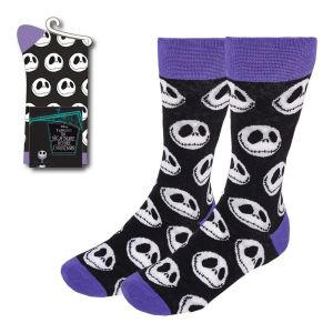 Nightmare Before Christmas: Jack's Face Socks (38-45) Preorder