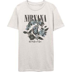 Nirvana: Heart Shape Box - White T-Shirt