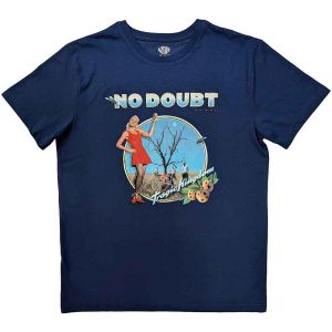 No Doubt: Tragic Kingdom - Denim Blue T-Shirt