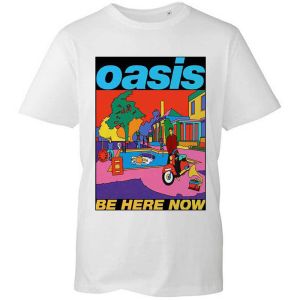 Oasis: Be Here Now Illustration - White T-Shirt