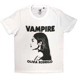 Olivia Rodrigo: Vampire - White T-Shirt