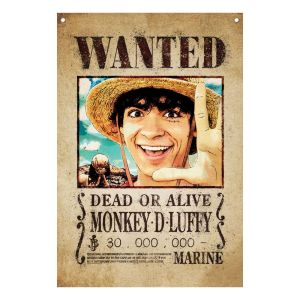 One Piece: Luffy Wanted Wall Banner (120x85cm) Preorder