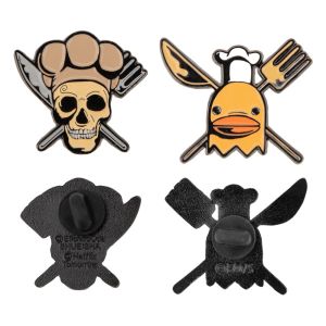 One Piece: Sanji & Zeff 2-Pack Pins Preorder